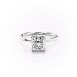 The Lisa Set With A 1.5 Carat Princess Moissanite Online Hot Sale