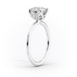 The Lisa Set With A 1.5 Carat Radiant Moissanite For Sale