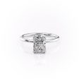 The Lisa Set With A 1 Carat Radiant Moissanite Online