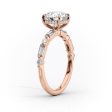 The Patricia Set With A 2 Carat Marquise Moissanite Online Sale