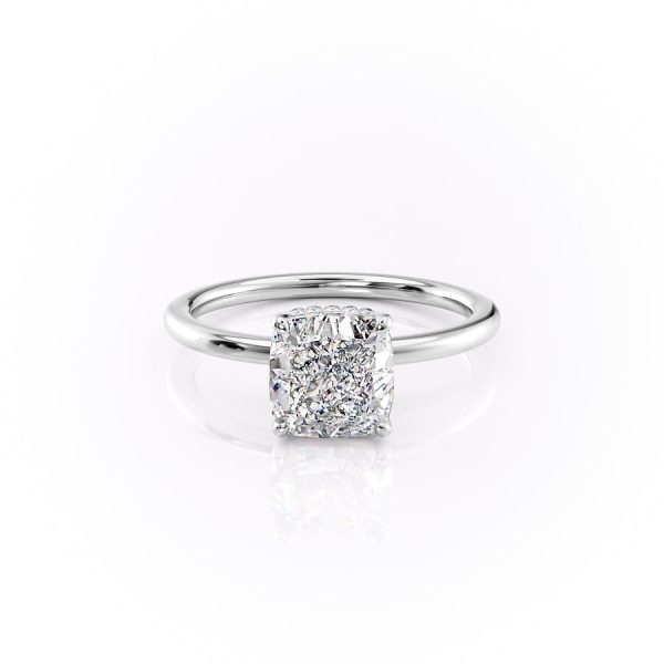 The Margot Set With A 2.5 Carat Cushion Moissanite Fashion