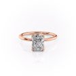 The Lisa Set With A 4 Carat Radiant Moissanite Online Hot Sale