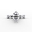 The Patricia Set With A 1 Carat Marquise Moissanite For Discount