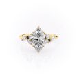 The Melissa Set With A 3 Carat Marquise Moissanite Online now