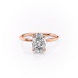 The Lisa Set With A 2.5 Carat Oval Moissanite Online Hot Sale