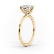 The Lisa Set With A 4.5 Carat Pear Moissanite Online Hot Sale