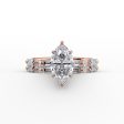 The Patricia Set With A 2 Carat Marquise Moissanite Online Sale