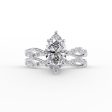 The Daisy Set With A 5 Carat Marquise Moissanite For Discount