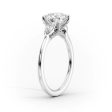 The Megan Set With A 5 Carat Marquise Moissanite For Discount