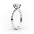 The Marilyn Set With A 4.5 Carat Marquise Moissanite Online Sale