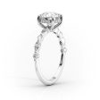 The Lindsey Set With A 4 Carat Marquise Moissanite Online Hot Sale