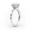 The Hailey Set With A 3.5 Carat Marquise Moissanite Online Sale