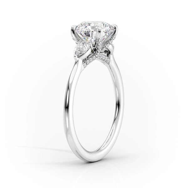 The Megan Set With A 1.5 Carat Marquise Moissanite Supply