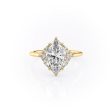 The Victoria Set With A 4.5 Carat Marquise Moissanite Online Hot Sale