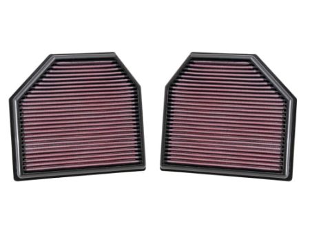 K&N Air Filters BMW M3 F80 S55 (14-19) Performance Replacement - 33-2488 Hot on Sale