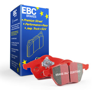 EBC Redstuff Ceramic Brake Pads Chrysler Sebring Sedan 2.4 2.7 3.0L (01-06) Front or Rear Hot on Sale