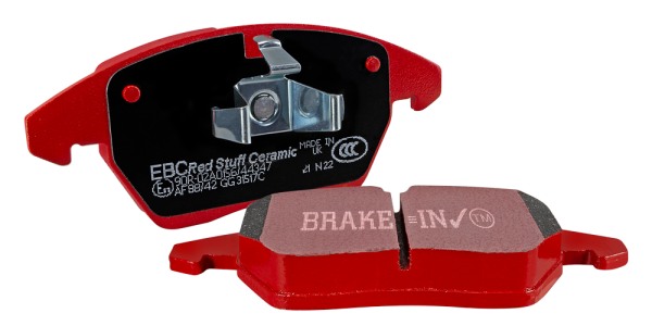 EBC Redstuff Ceramic Brake Pads Hyundai Elantra GT 2.0 Veloster 1st Gen 1.6 (11-16) Front or Rear Sale