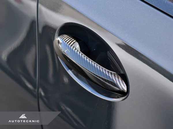 Autotecknic Door Handle Trim Set BMW X6 G06 (20-22) Dry Carbon Fiber on Sale