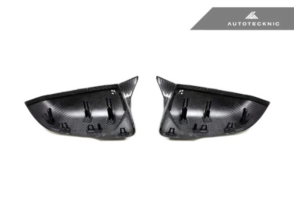 Autotecknic Replacement Mirror Covers Toyota Supra A90 (20-22) V2 Aero Dry Carbon Fiber Hot on Sale