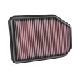 K&N Air Filter Jeep Wrangler 2.8L L4 (07-18) Performance Replacement - 33-5023 Online Hot Sale