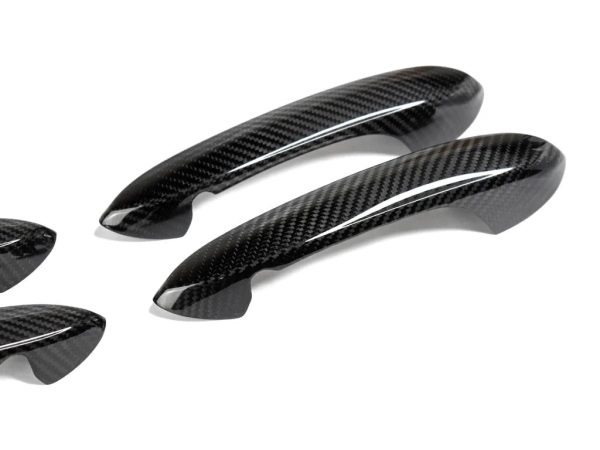 Autotecknic Door Handle Trim Set BMW X4M F98 (2021-2022) Dry Carbon Fiber Online Sale