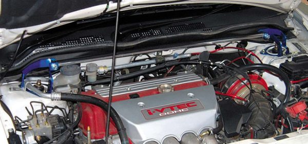 Cusco Strut Bar Honda Civic Type-R (2006-2011) Type OS - Aluminum Oval Shape - Front Rear For Cheap