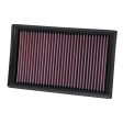 K&N Air Filter Audi A1 2.0L L4 (19-20) Performance Replacement - 33-3005 Fashion