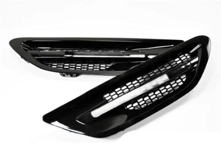 Autotecknic Fender Vents Set BMW M5 F10 Sedan (2013) Glazing Black   Stealth Black   Carbon Fiber Online Sale