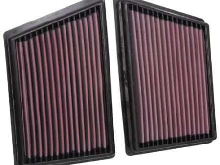 K&N Air Filter Porsche 911 3.0L (19-22) 3.7L (20-22) Performance Replacement - 33-3153 Online