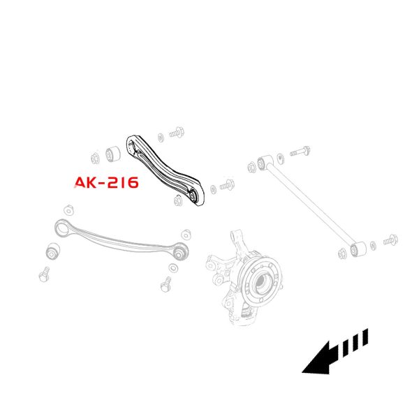 Godspeed Camber Kit Mercedes ML W166 (2012-2015) Rear Upper Arms - Pair Hot on Sale