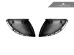 Autotecknic Replacement Mirror Covers Mercedes C43 AMG W205 (17-22) V2 Dry Carbon For Sale