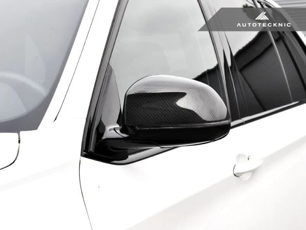 Autotecknic Replacement Mirror Covers BMW X6 F16 (2013-2015) Carbon Fiber Hot on Sale