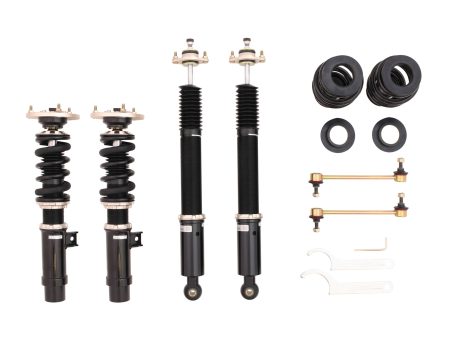 BC Racing Coilovers BMW E46 Sedan (99-05) 325i 328i 330i Coupe (00-06) BR Series w  Front Camber Plates For Sale