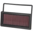 K&N Air Filter Fiat 500 1.4L L4 (08-15) Performance Replacement - 33-3014 Online