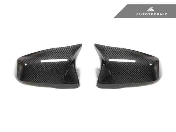 Autotecknic Replacement Mirror Covers Toyota Supra A90 (20-22) V2 Aero Dry Carbon Fiber Hot on Sale