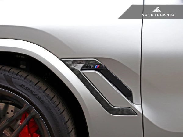 Autotecknic Side Vent Set BMW X6M F96 (2020-2022) Dry Carbon Fiber Online now