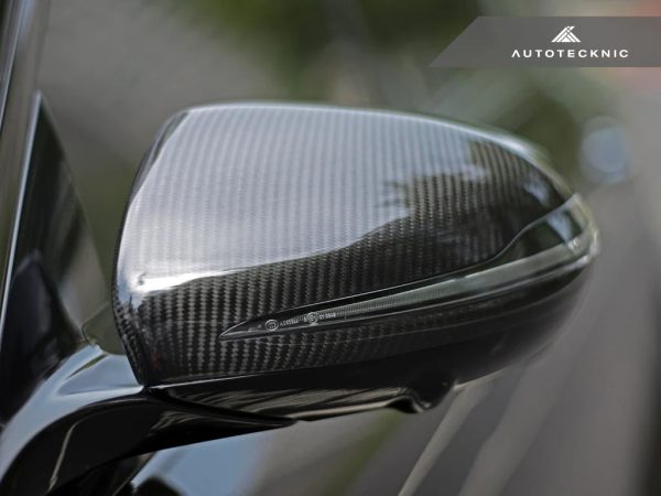 Autotecknic Replacement Mirror Covers Mercedes CLS-Class W257 (18-20) V2 Dry Carbon Online Sale