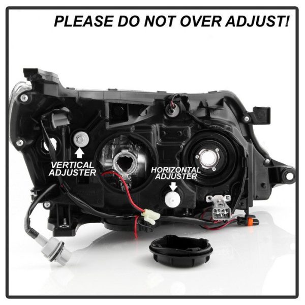 Xtune Headlights Subaru Forester (09-13) [OEM Style - Halogen Only] Black For Cheap