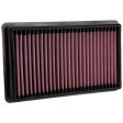 K&N Air Filter Jeep Wrangler 3.0L V6 (20-22) Performance Replacement - 33-5106 Online now