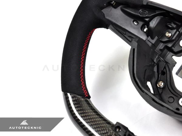 Autotecknic Steering Wheel Mercedes C-Class W205 (15-18) Carbon Fiber Finish Fashion