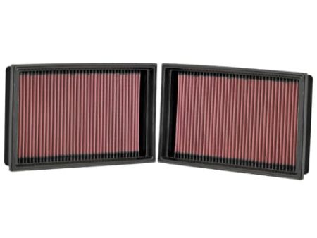 K&N Air Filter BMW 7 Series 4.8L V8   6.0L V12 (07-08) Performance Replacement - 33-2410 For Cheap