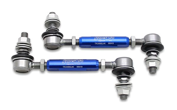 Superpro Sway Bar End Links BMW X1 E84 (12-15) [Rear Set] 10mm Ball Joint  140mm-185mm Long For Discount