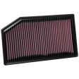 K&N Air Filter Jeep Wrangler 2.0L 2.2L L4   3.6L V6 (18-22) Performance Replacement - 33-5076 For Cheap